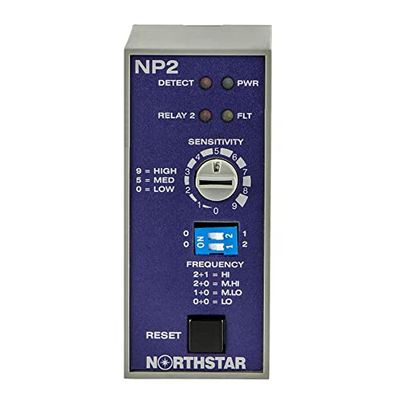 MMTC NP2 24 Volt Vehicle Loop Detector with Harness White in Color with Blue Face by MMTC