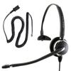 INNOTALK - Cisco Phone Headset, Pro Mono Wired Headset with Microphone & Quick Disconnect Headset Adapter for Most Cisco Phones, Customer Service Wired Headphones, Cost Effective Corded Headset view 1