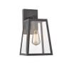 Chloe Lighting CH822034BK14-OD1 Transitional 1 Light Black Outdoor Wall Sconce 14" Height view 1