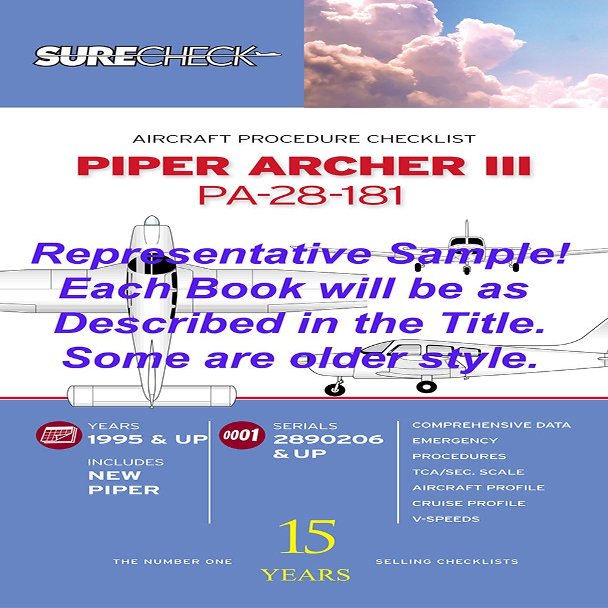 Surecheck Checklist Book - Cessna 182T NAV III Skylane