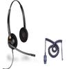 Cisco Certified Plantronics HW520 EncorePro 520 Noise Canceling Direct Connect Compatible Headset Bundle view 1