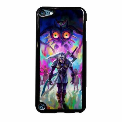 The Legend Of Zelda Majora S Mask 3d iPod Touch 6 Case (Black Plastic)