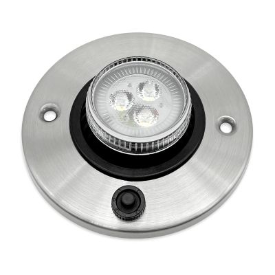 Dream lighting 12v Light Fixtures with Switch 2w LED Recessed Swivel Spot Cabinet Down Light 4000K Bright White Lighting 4inch