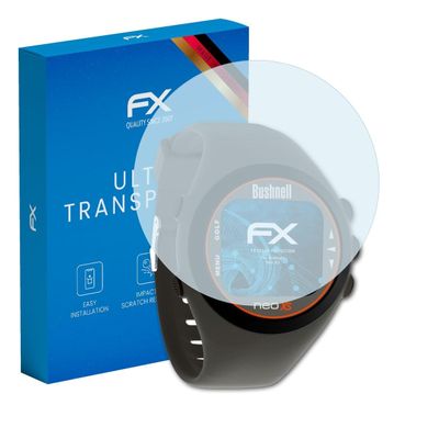 atFoliX Screen Protection Film compatible with Bushnell Neo XS Screen Protector, ultra-clear FX Protective Film (3X)