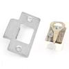 uxcell Bedroom Metal Push-Button Keyed Oval Handle Door Knob Lock Set Lockset view 3