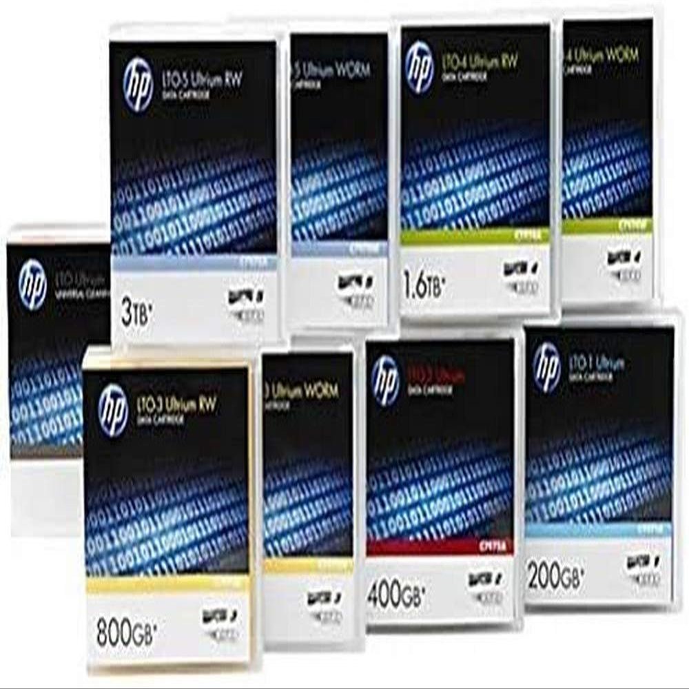 HP E Ultrium LTO-7 Worm Cassette 1 Item Without Label