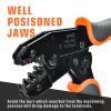 iCrimp Ratchet Wire Crimping Tool Set w/ 5 Interchangeable Jaws view 2