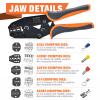 iCrimp Ratchet Wire Crimping Tool Set w/ 5 Interchangeable Jaws view 3