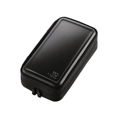 Elecom CD/DVD/Blu-Ray Case Semi Hard Zipper with CCD  HB Series , blk