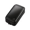 Elecom CD/DVD/Blu-Ray Case Semi Hard Zipper with CCD  HB Series , blk view 1