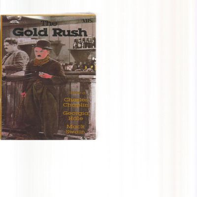The Gold Rush, Charles Chaplin VHS