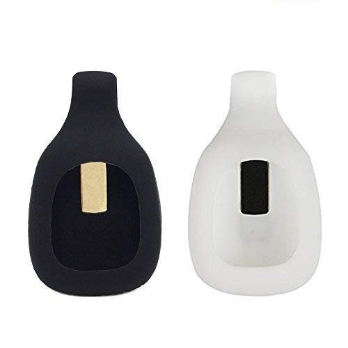 HWHMH 2pcs Replacement Clip for Fitbit Zip Only (No Tracker) (Black&White)