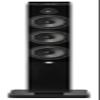 NHT Media Series 3-Way Floor-standing Dolby Atmos Tower Speaker - Clean, Hi-Res Audio | Sealed Box | Aluminum Drivers | Single Unit, High Gloss Black (MS - Tower Black) view 3