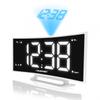BLAUPUNKT CRP7WH Clock Radio Blaupunkt CRP7WH, FM PLL, projector, USB charging view 2