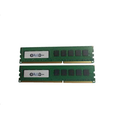 CMS 4GB (2X2GB) DDR2 6400 800MHZ ECC Non Registered DIMM Memory Ram Compatible with Dell Poweredge 840 Ddr2 Ecc Non Reg for Server Only - B65