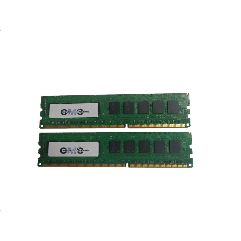 CMS 4GB (2X2GB) DDR2 6400 800MHZ ECC Non Registered DIMM Memory Ram Compatible with Dell Poweredge 840 Ddr2 Ecc Non Reg for Server Only - B65