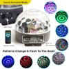 NuLights LED Disco Ball - DMX & Sound Controlled RGB DJ Party Light view 4