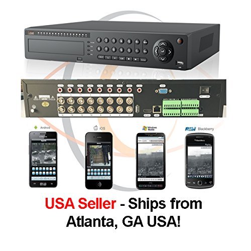 16 Ports Tribrid HD 1080p H.264 Network Analog/IP Standalone DVR