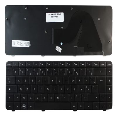 Power4Laptops French Layout Black Replacement Laptop Keyboard Compatible with Compaq Presario CQ42-155TU