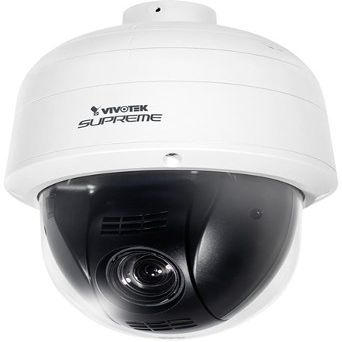 VIVOTEK | SD8161 Network Camera, Speed Dome, 18x Optical Zoom, H.264/MJPEG, 1920 x 1080 Resolution, F1.6 to F2.8 Auto Focus 4.7 to 84 MM Lens, PoE