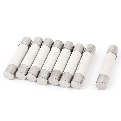 uxcell 8 Pcs Fast Blow Ceramic Fuses 20 A 250V 6mm x 30mm