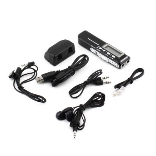 DatConShop(TM) 4GB 650Hr USB LCD Screen Digital Audio Voice Recorder Dictaphone MP3 Player