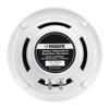 5-inch Water Resistant Outdoor Speakers, Dual Cone, 25W Peak Power, Marine and RV Compatible (White) view 3