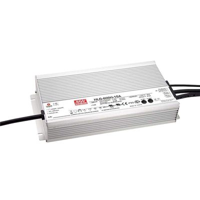 [PowerNex] Mean Well HLG-600H-42A 42V 14.3A 600.6W Single Output Switching LED Power Supply with PFC