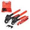 iCrimp Angle Head F1807 PEX Pipe Crimping Tool for Copper Rings - 1/2&3/4-inch Two Crimper Set with Cutter, Suitable for Tight Spaces view 1