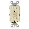Leviton Smartlockpro Gfci Outlet 15A 125V Ivory Nema 5-15R view 3