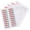 Quantum 100x Data Cartridge Bar Code Labels, Lto Ultrium 7 LTO7 Series 000001-000100 Data Cartridge view 1