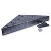 Goof Proof Shower GPSS-3024 Triangle Tiled Shower Seat, Easy to Install Bench for Shower Stall, 30"/24" view 1