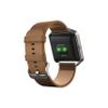 Fitbit Blaze Accessory Band, Leather, Camel, Large view 3
