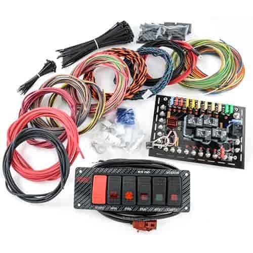 K&R SD-SPD-CI Dash-Mount Switch Panel/Wire Kit