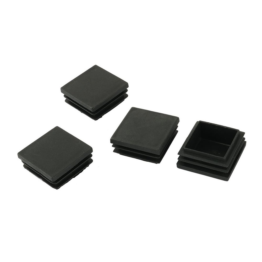 uxcell Plastic Home Furniture Chair Table Legs Square Tube Inserts Cover