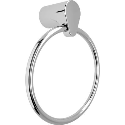 Moen YB4686CH Edgestone Towel Ring Chrome