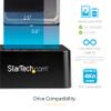 StarTech Dual-Bay 2.5/3.5in SATA Duplicator Dock, 28GB/min (SDOCK2U313R) view 3