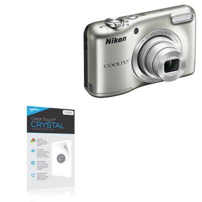 BoxWave Screen Protector Compatible With Nikon Coolpix L31 - ClearTouch Crystal (2-Pack), HD Film Skin - Shields From Scratches