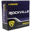 Rockville RWK42 4 Gauge 4 Channel Car Amplifier Wiring Kit, (2) 100% Copper Twisted Pair RCA Interconnects, 16-Gauge Speaker Wire, 80A Fuse, Flexible PVC Jacket, Complete Car Audio Installation view 4