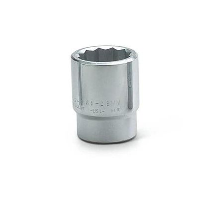 3/4" Drive 12 Point Standard Impact Socket - 26mm