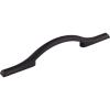 Top Knobs Somerdale 3 3/4" Center to Center Bar Pull Flat Black view 2