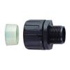 166-90123 - Conduit Connector, HelaGuard, Straight, 1-1/2 ", Nylon 6.6 (Polyamide 6.6), Black, 67 mm, IP68 view 1