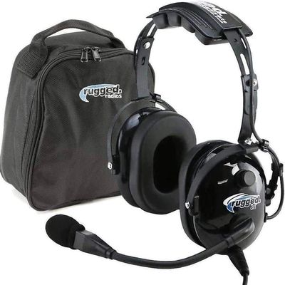 Rugged. Air RA200 Aviation Headset for Student Pilots & Flight Schools