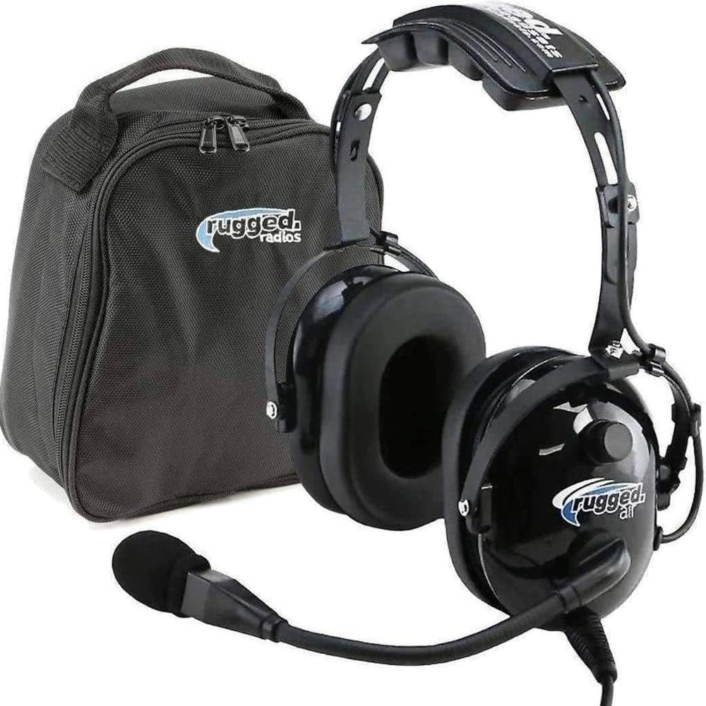 Rugged. Air RA200 Aviation Headset for Student Pilots & Flight Schools