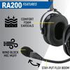 Rugged. Air RA200 Aviation Headset for Student Pilots & Flight Schools view 4