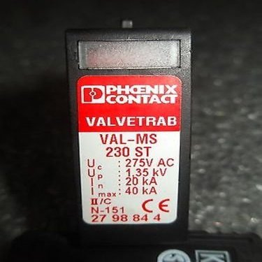 1 New Phoenix Contact Val-Ms-230St 2798844 Surge Protection Connector (V55-3)