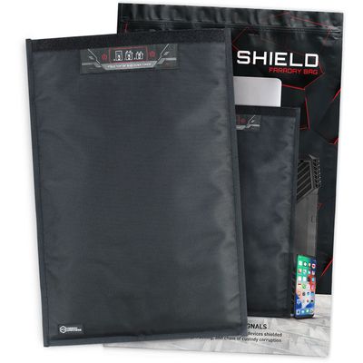 Mission Darkness Faraday Bag for Laptops // Device Shielding for Law Enforcement & Military, Executive Privacy, Travel & Data Security, Anti-Hacking & Anti-Spying Assurance