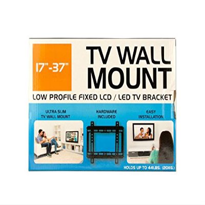Bulk Buys Small Low Profile TV Wall Mount - Pack of 2