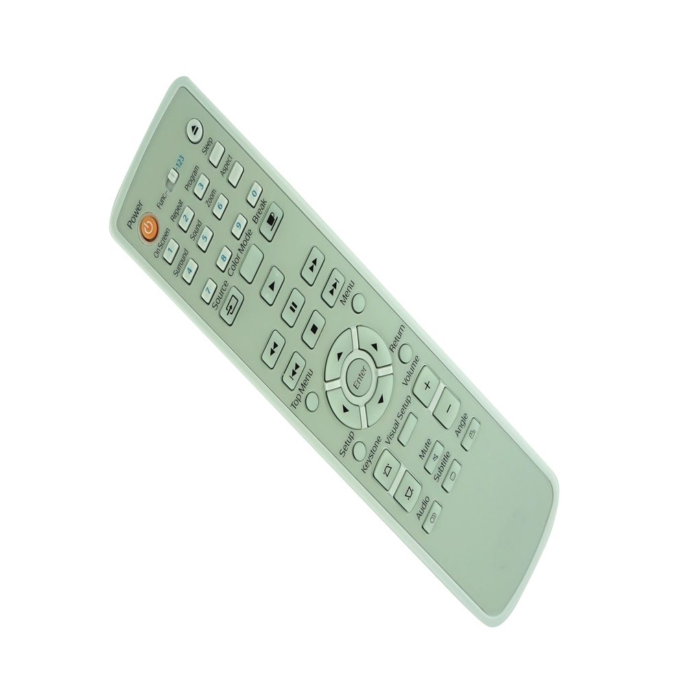 General Remote Control for EPSON H302C MOVIEMATE 85HD EB-W8D EH-DM2 3LCD Projector DVD Music Player Combo