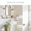Moen Y1286BN Towel Ring view 4